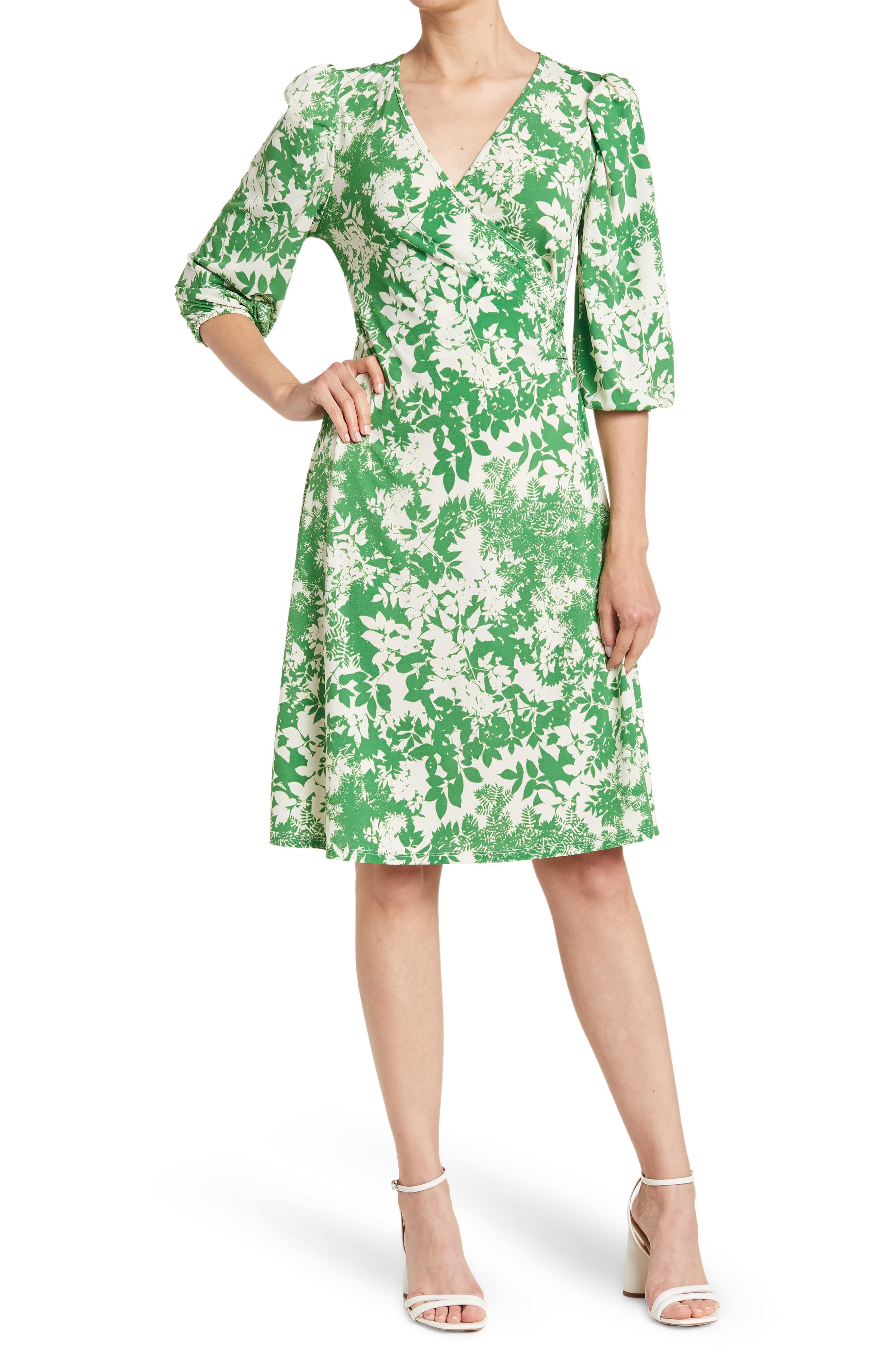 Green Wrap Dresses | Nordstrom Rack